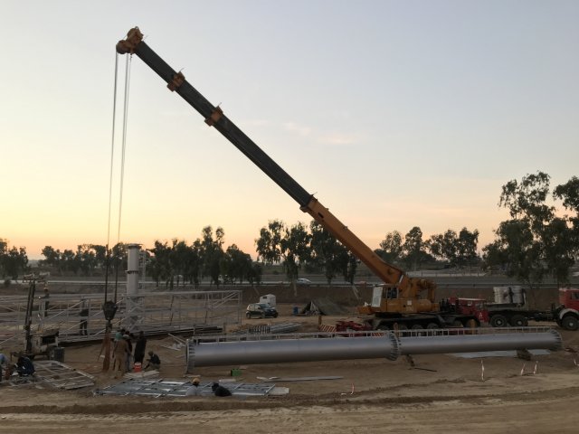 Highest Dual Billboard on Unipole Installed at Eighteen Islamabad